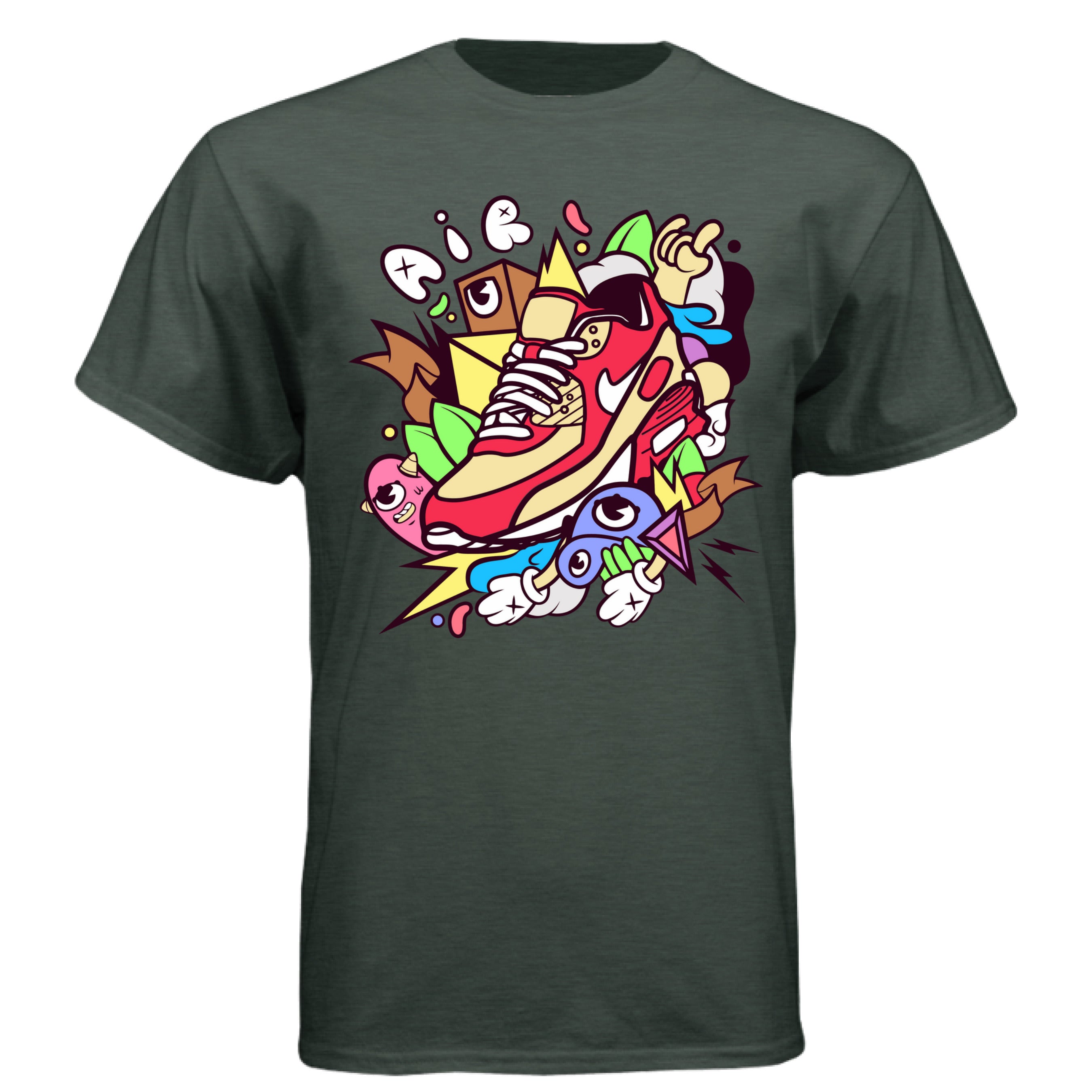 Heather Forest Green - FRONT