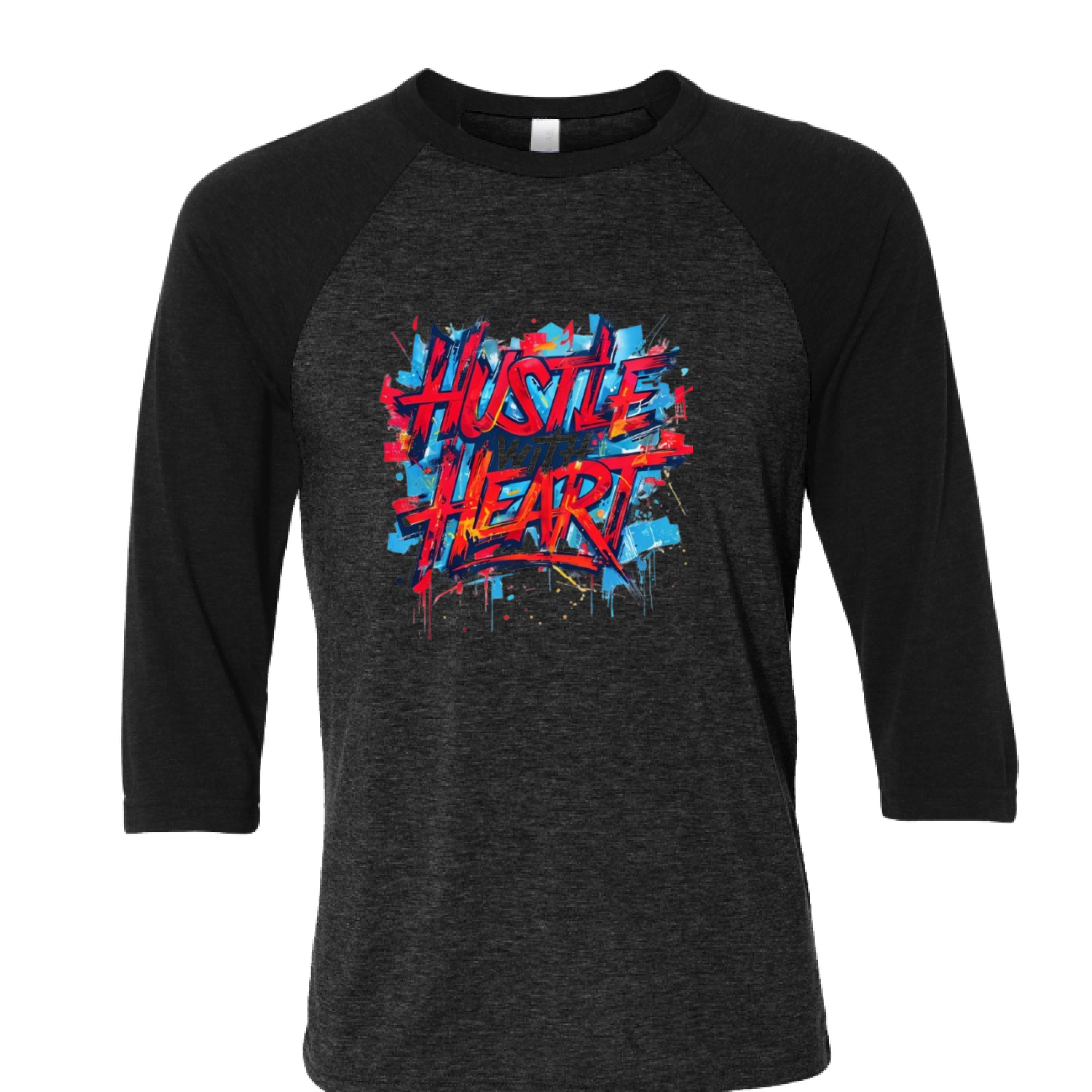 Black Heather/ Black - FRONT