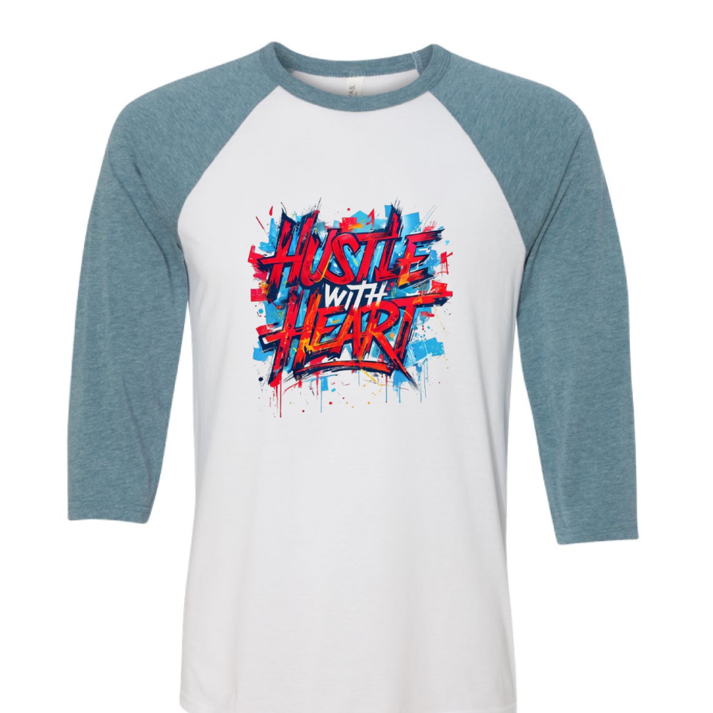 WHITE/ DENIM - FRONT